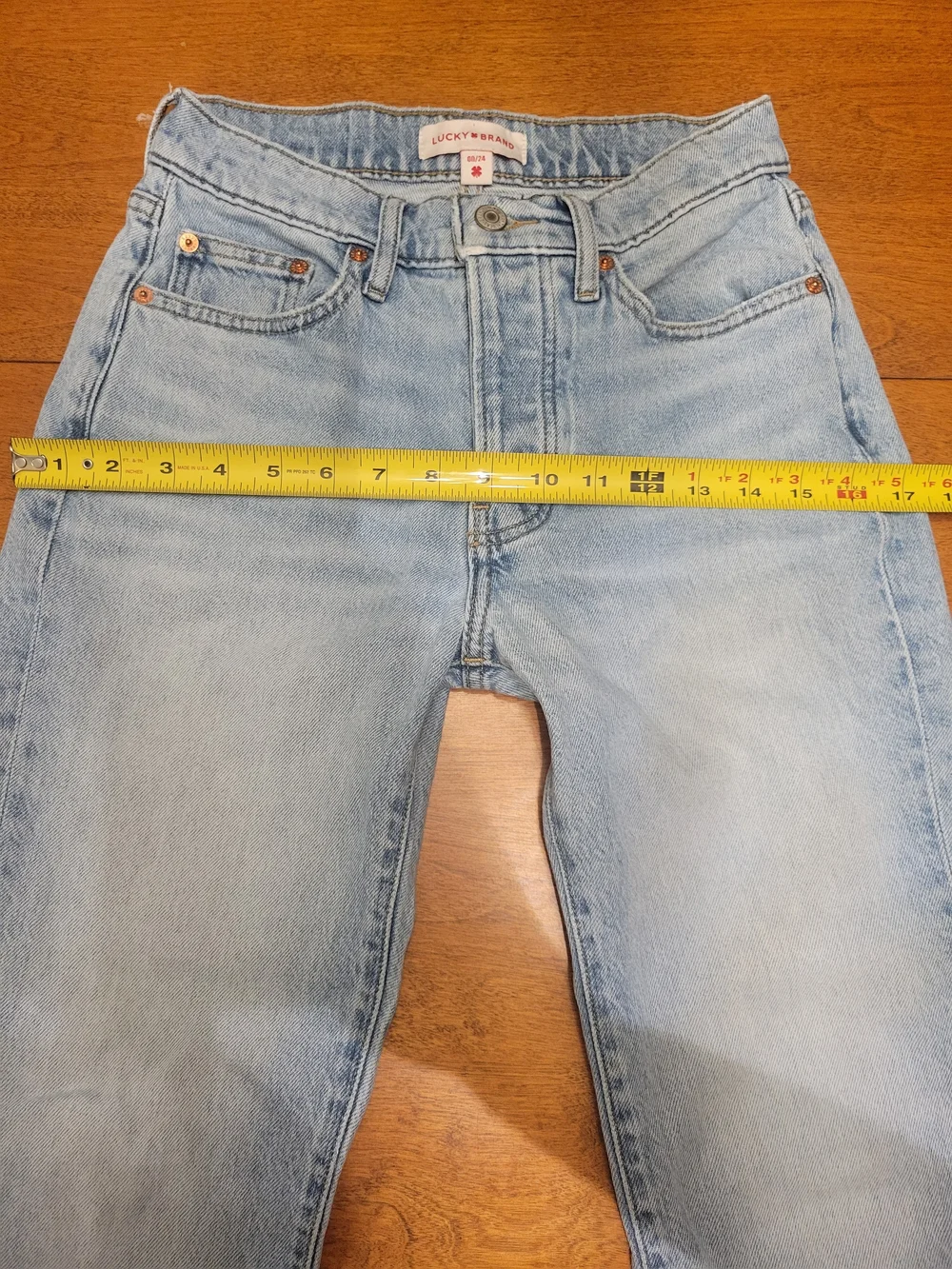 Lucky Brand 90s Loose High Rise Crop Jeans | 00/24 - Picture 8 of 16